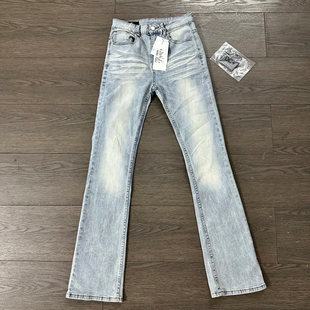 型非常修身 版 纪璇自主冰蓝牛腿粗别买 显腿细男 现货当天发