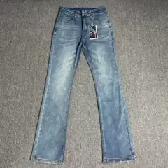 Cleanfit Independent Vintage 517 Style Jeans, Washed, Slightly Flared, Slim Fit, Slimming, Washed Long Pants for Men