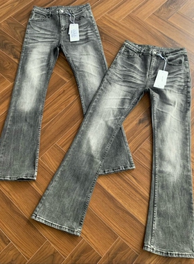 【3.0】Cleanfit风格517微喇质感手工磨高弹显瘦牛仔裤百搭长裤男