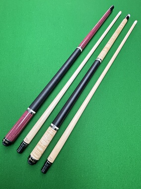 MEZZ美兹EC9-N素面九球杆职业大头杆EC9-P中式黑八球杆混二前节