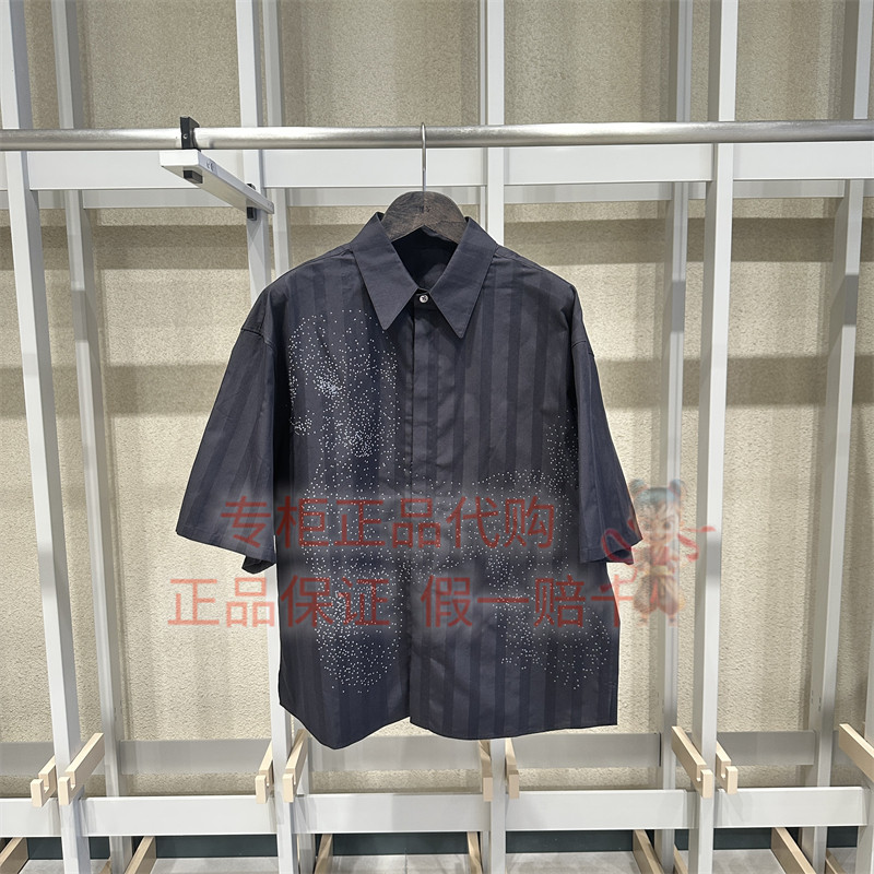 现货 CR0QUIS/速写男装正品2026夏新款百搭9Q5210870短袖衬衫995