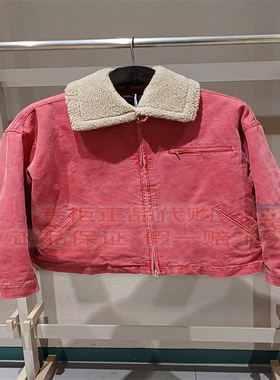 速发 CR0QUIS/速写正品25冬9PAC10810牛仔羽绒服商场同款翻领夹克