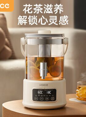 优益YSH56玻璃养生电热水壶2.5L