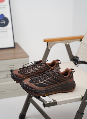 HOKA正品Mafate Three 2舒适时尚百搭低帮休闲跑步鞋1141572-CTRN