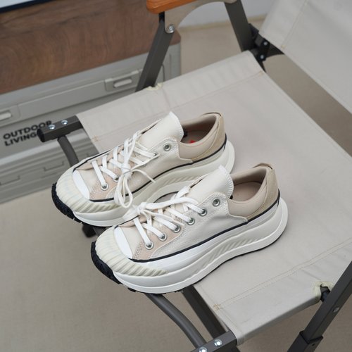 匡威厚底增高机能风休闲帆布鞋