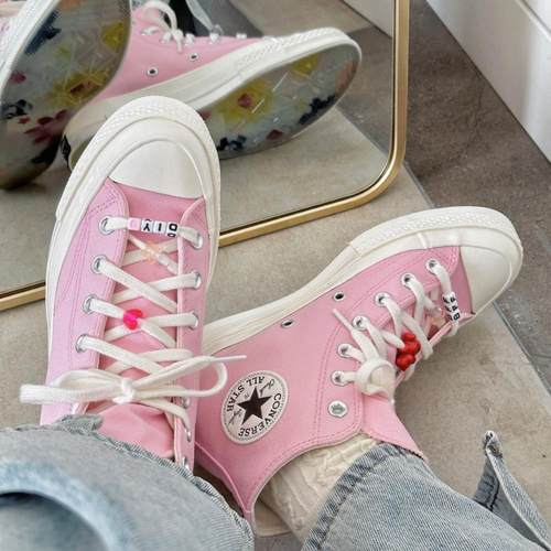 匡威休闲女子高帮帆布鞋