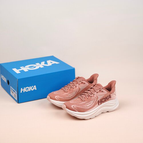 HOKA正品 克10潮流休闲舒适减震透气运动低帮跑步鞋 1162031-BHRS