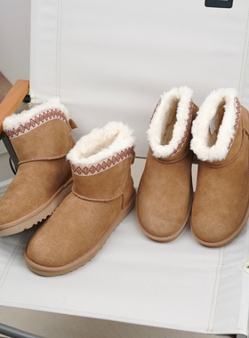 UGG正品Classic Novelty 时尚经典保暖加绒雪地靴女款1174496-CHE