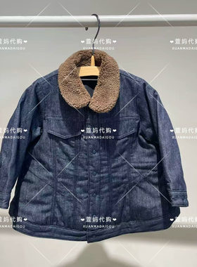 YQ9B11050小江南商场童装2026秋装新品婴童中长款牛仔外套棉衣