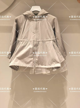 1Q9910480小江南商场童装2026秋冬新品女童防风休闲运动短款风衣