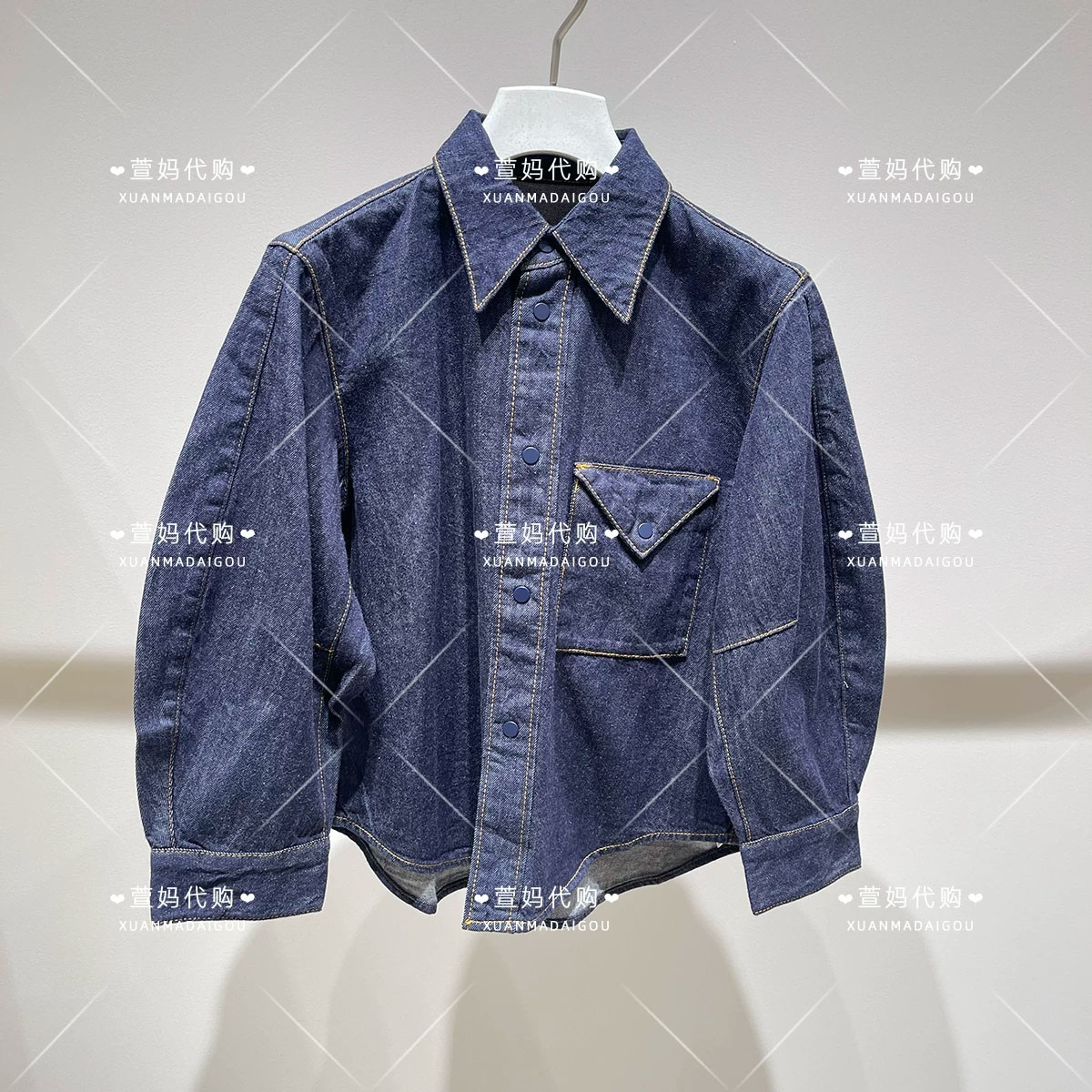 1Q8215230小江南商场童装2026秋装新品男女童休闲复古牛仔衬衣