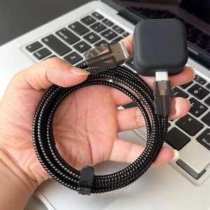 适用苹果MacBook Air M5 40W充电器壳MAC 2026款数据线保护套绕绳