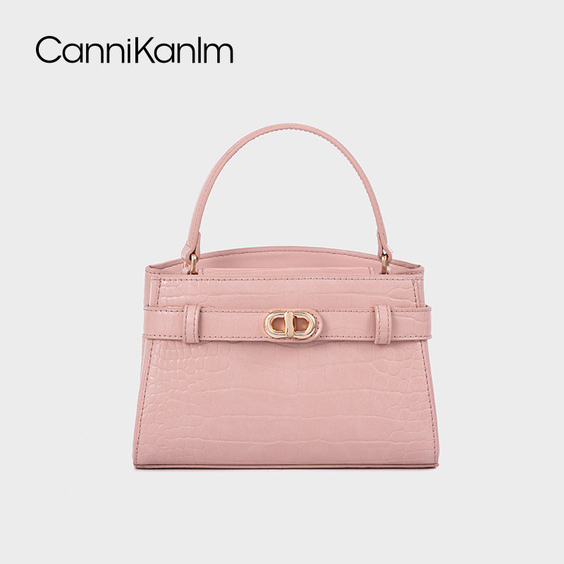 CanniKanlm鳄鱼纹小号手提凯莉包女2025新款高级感通勤单肩斜挎包,箱包皮具/热销女包/男包,通用款女包,淘宝优惠券,粉丝福利购,淘宝优惠卷