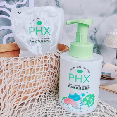 亏本清仓 极简净洗～PHX奶瓶果蔬清洁泡泡食品级去农残400ml