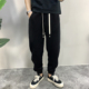 男秋冬宽松小脚流行哈伦裤 2025高品质日系复古束脚休闲运动裤 卫裤