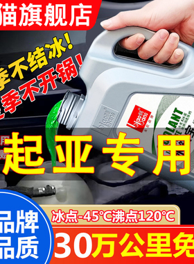 起亚K2/K3/K4/K5/KX37智跑赛拉图福瑞迪四季通用防冻液红色冷却液