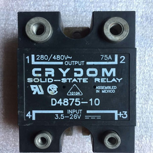 HD4875 HD4875-10 D4875 D4875-10 D4875C 480V 75A 继电器 拆机
