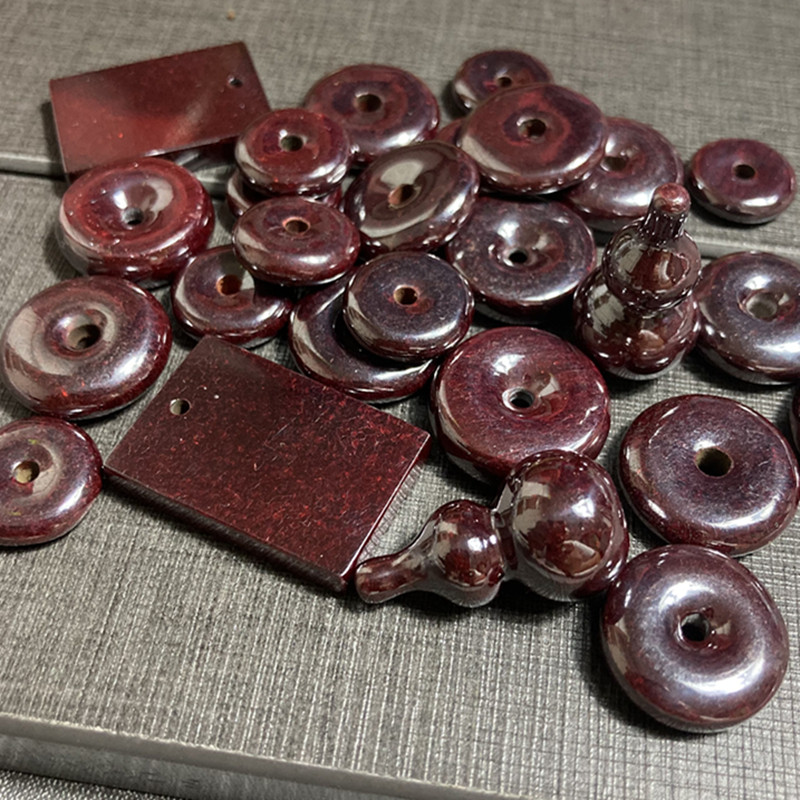 还原砂原矿朱砂散珠葫芦无事牌平安扣吊坠挂坠饰品佛珠配件DIY坠,珠宝/钻石/翡翠,颈饰,淘宝优惠券,粉丝福利购,淘宝优惠卷