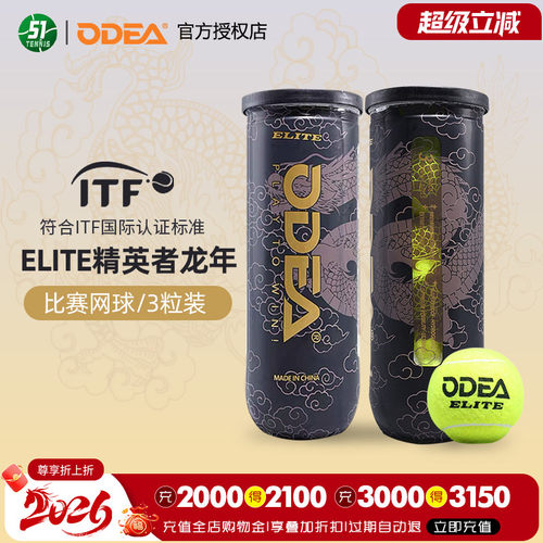 有压比赛网球欧帝尔训练球