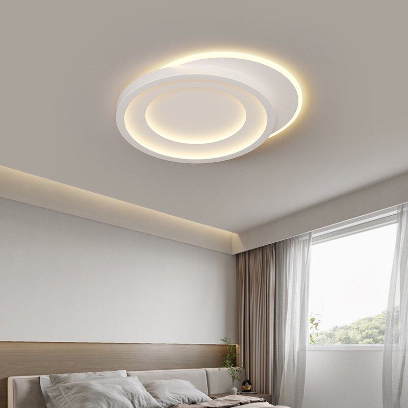 北欧简约吸顶灯客厅卧室智能调光LED灯具亚克力轻奢无频闪5年质保