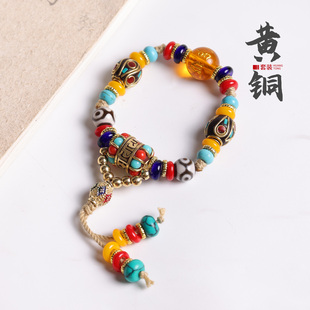 星月小金刚菩提子配饰套餐全四件套装尼泊尔黄铜珠108颗手串配件