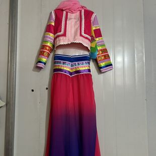 定做 惠安女民族舞蹈服秧歌服新款套装舞蹈艺考服装