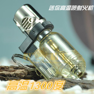 推荐户外便携微型迷你气焊枪高温喷灯自锁喷射直冲防风充气打火机