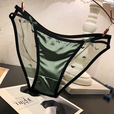 蕾丝内裤女性感中低腰舒适无痕