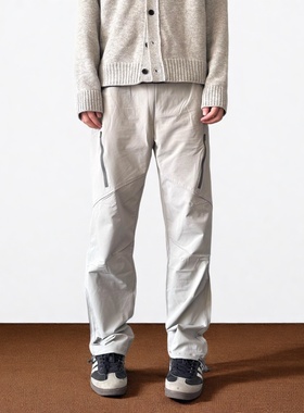 CARLISLE美式三防冲锋裤男女春夏窄版速干裤直筒休闲裤防水软壳裤