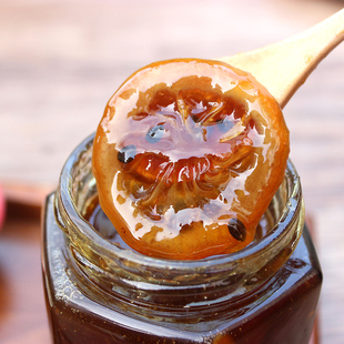 懿家 即食 蜂蜜柠檬百香果酱浆膏组合冲饮品泡水喝果蜜茶350克瓶装