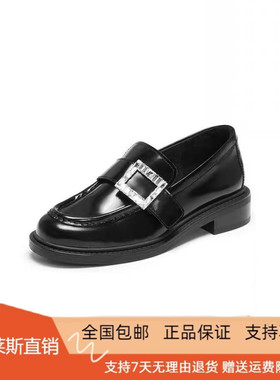 商场同款2026春新款英伦风复古乐福鞋小皮鞋增高单鞋女鞋9UL22AA6