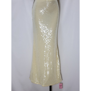 飞成家女装时尚气质修身性感显瘦珠片长裙半身裙49期