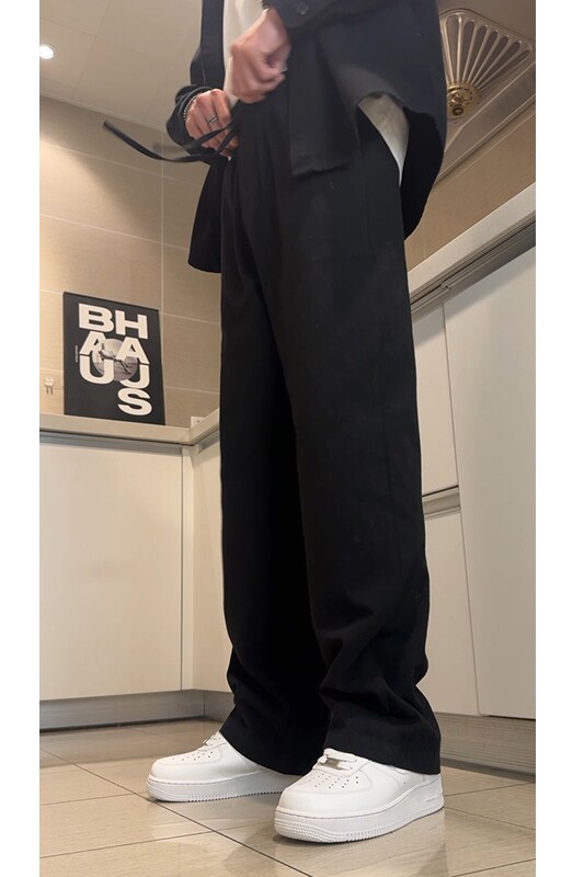 K236/p35控49春夏抖音主推棉麻拖地阔腿裤休闲裤风不断货,男装休闲裤,星座223-3（原星座201-3）