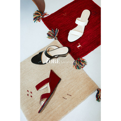 IORE理想矿石无感设计坡跟穆勒鞋