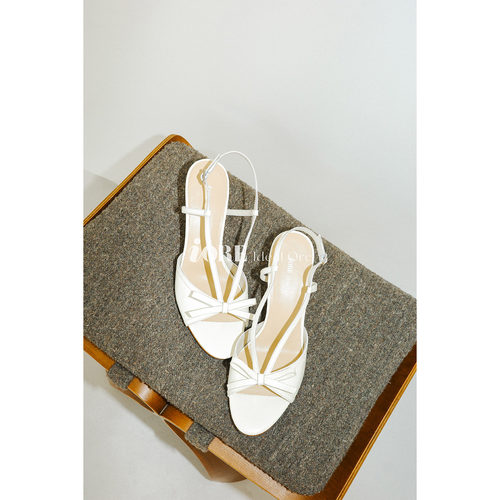 IORE理想矿石法式蝴蝶结高跟凉鞋