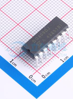 模拟开关/多路复用器 DG409DJ-E3 PDIP-16 原装 电子元器件配单