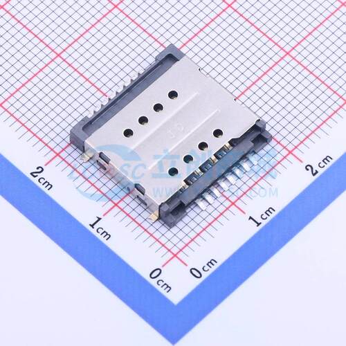 SIM卡连接器 HYCW231-SIM16-300B SMD 原装正品 电子元器件配单