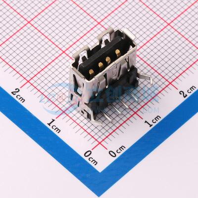 USB连接器 UB11123-4K5-4F 插件 原装正品 电子元器件配单