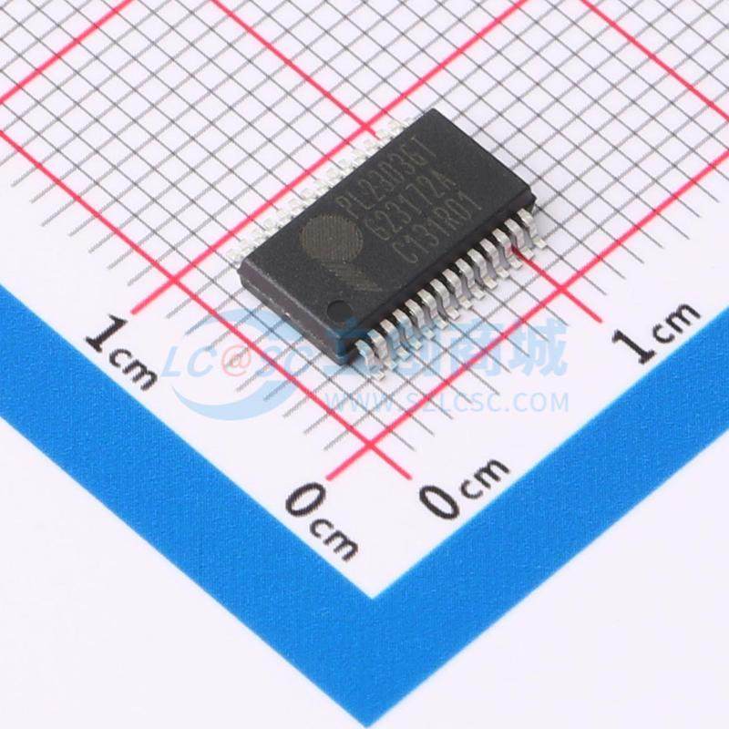 USB转换芯片 PL2303GT SSOP-28-208mil 原装正品 电子元器件配单