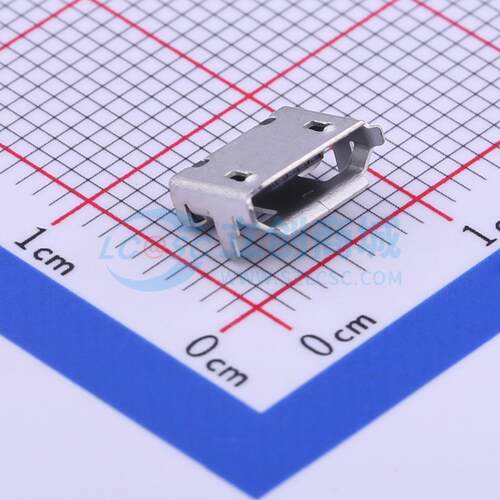 USB连接器 920-A52A2021S10104 SMD micro 5P插板7.2脚长1.1无柱