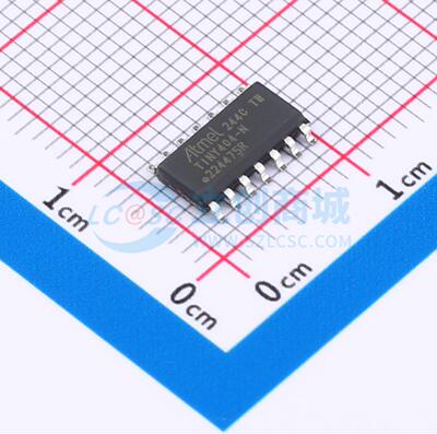 单片机(MCU/MPU/SOC) ATTINY404-SSN SOIC-14 电子元器件配单