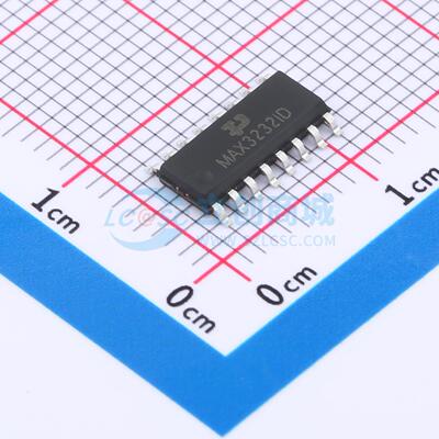 RS232芯片 MAX3232ID SOP-16 原装正品 电子元器件配单