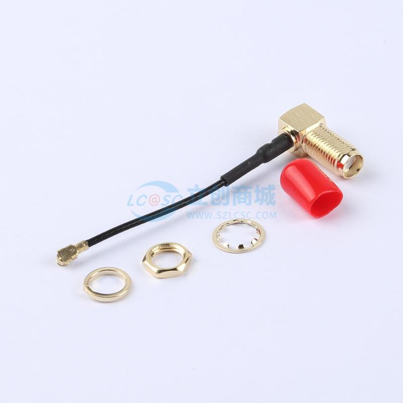 射频连接线 KH-SMAKW-IPEX-RG1.37-B50 - SMA转IPEX 5cm 1代