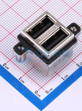 USB连接器 MUSBC51100 插件 Type-A 原装正品 电子元器件配单