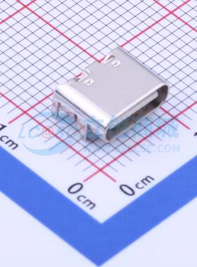 USB连接器 TYPE-603-T3-W SMD 白胶白色固定脚外壳4脚插件端子镀