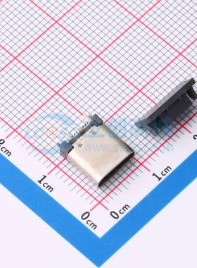 USB连接器 XUBF-0338-093 SMD TYPE C 24PIN母座 立式H9.3MM贴板