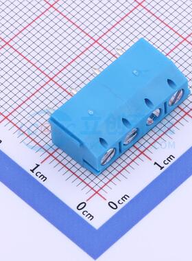 螺钉式接线端子 DB301V-5.0-4P-BU-S P=5mm 原装 电子元器件配单