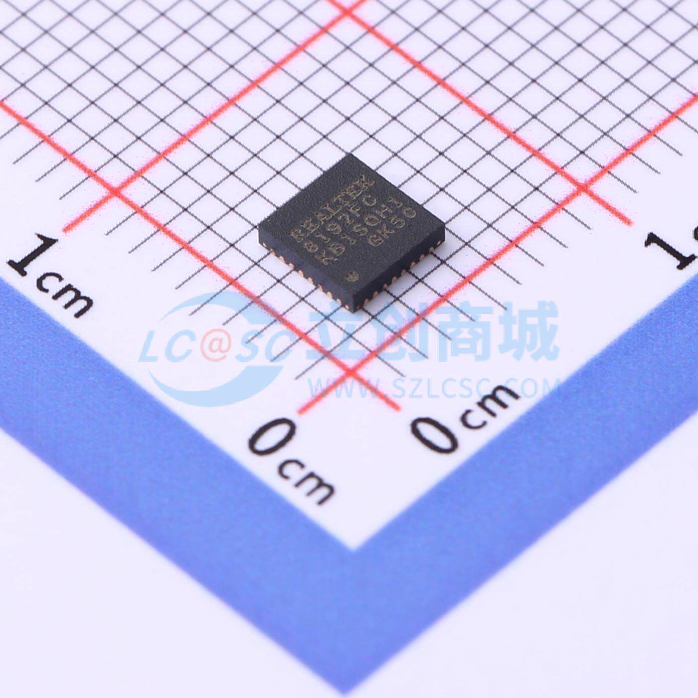 USB转换芯片 RTL8192FC-CG QFN-32 原装正品 电子元器件配单 - 实物图