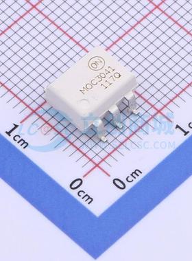 可控硅输出光耦 MOC3041SM SMD-6P 原装正品 电子元器件配单