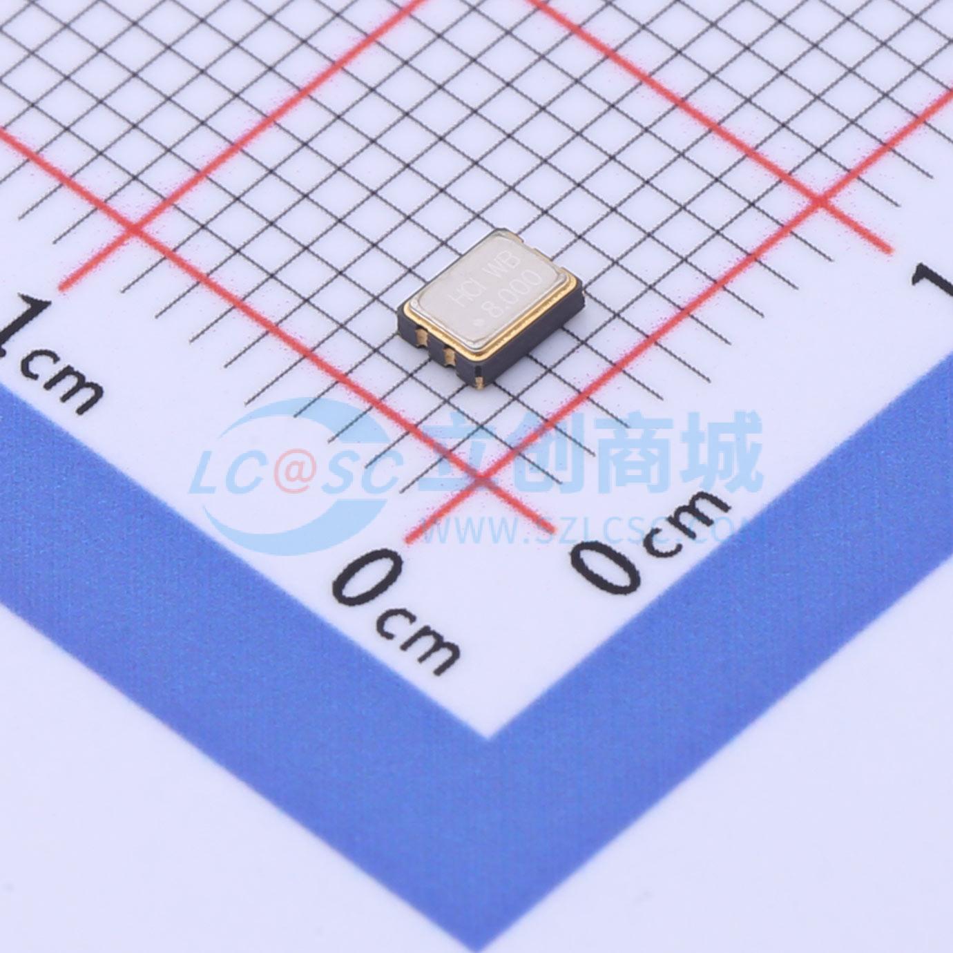 有源晶振 CO32H4-8.000-33GDTSNL SMD3225-4P 8MHz ±10ppm 原装